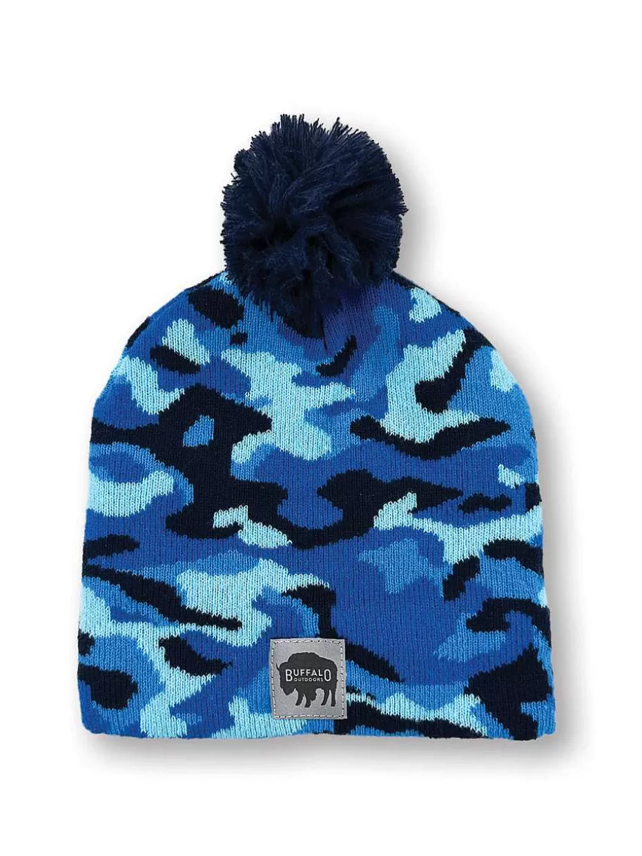 Online ® Workwear Boys Accessory Set-Blue Camo Kids Accessories