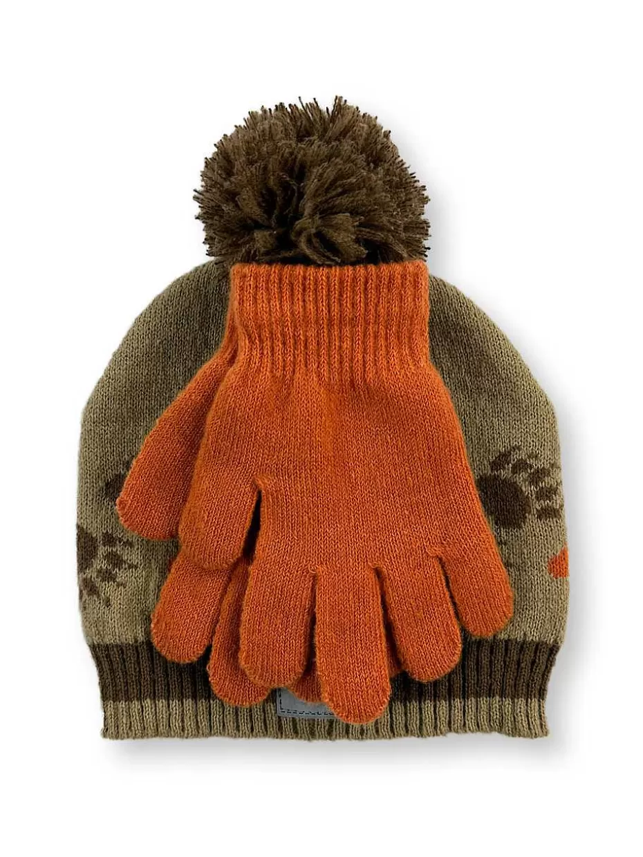 Shop ® Workwear Boys Accessory Set-Brown/Orange Bear Paw Kids Accessories