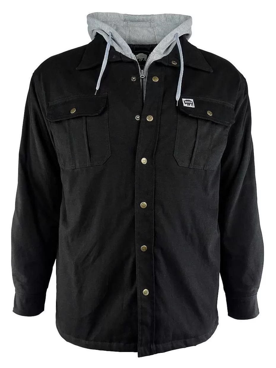Sale ® Workwear Canvas Buffalo Work Jacket-Black Men Men's Jackets