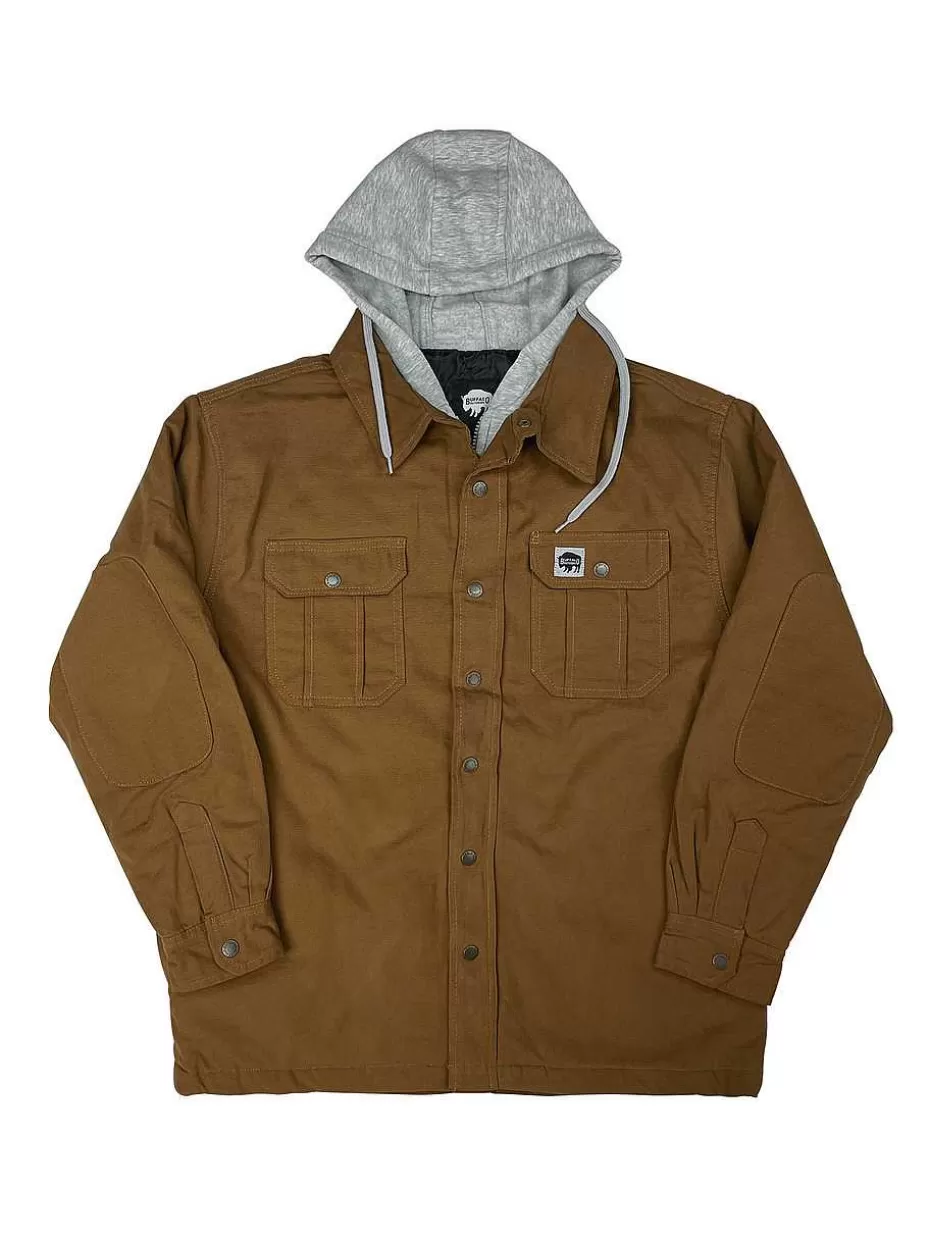 Best Sale ® Workwear Canvas Buffalo Work Jacket-Duck Brown Men Men's Jackets