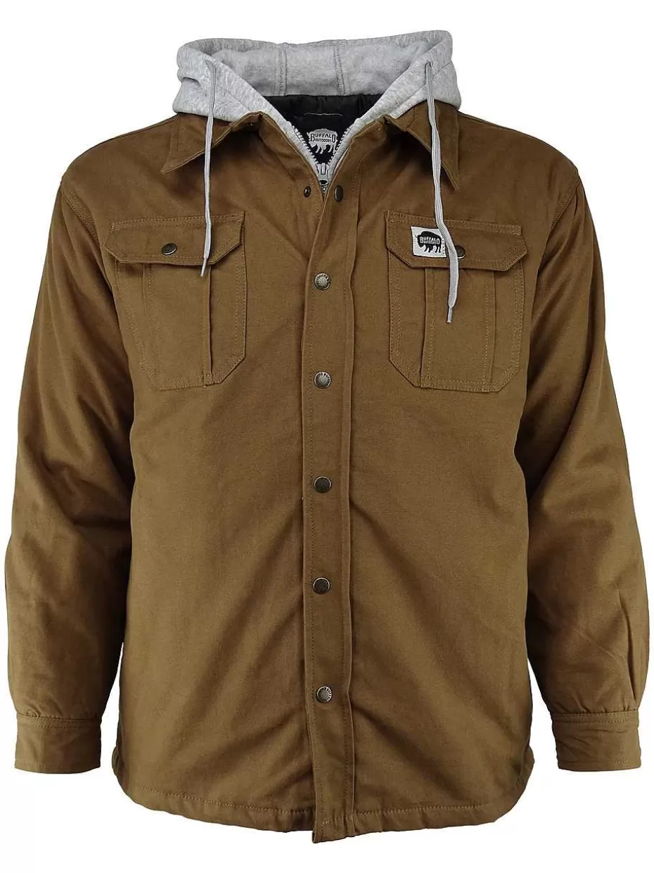 Best Sale ® Workwear Canvas Buffalo Work Jacket-Duck Brown Men Men's Jackets