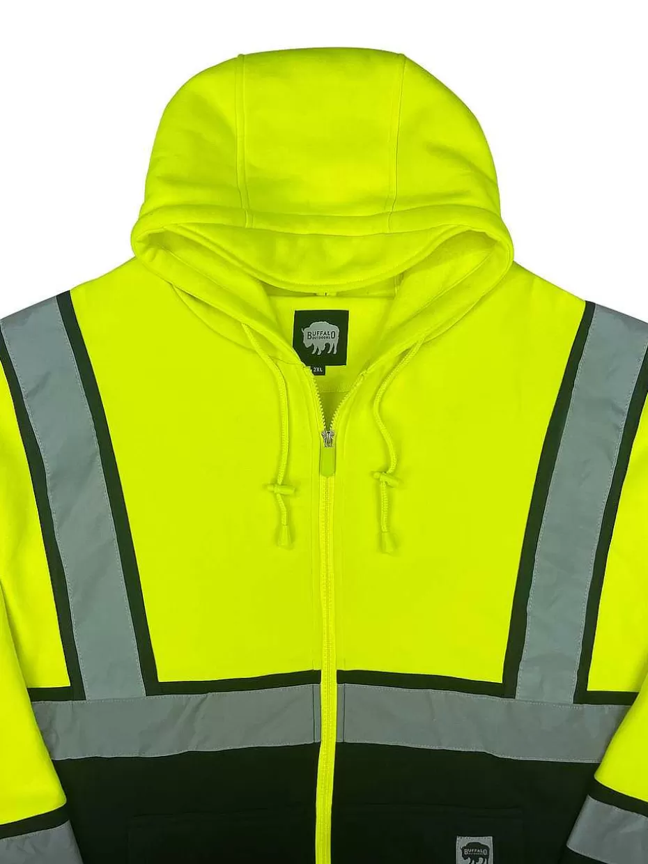 Best ® Workwear Class 2 Hi Vis Reflective Hd Safety Hoodie Men Hoodies & Sweatshirts For Men