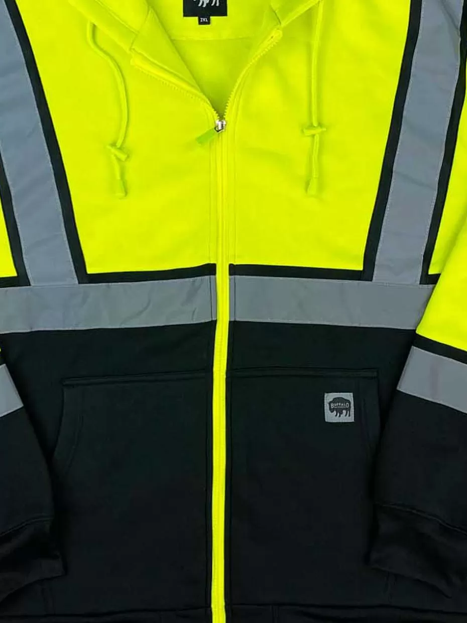 Best ® Workwear Class 2 Hi Vis Reflective Hd Safety Hoodie Men Hoodies & Sweatshirts For Men