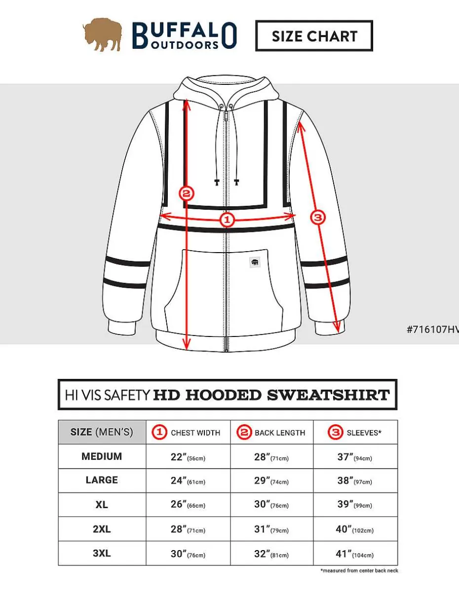 Best ® Workwear Class 2 Hi Vis Reflective Hd Safety Hoodie Men Hoodies & Sweatshirts For Men