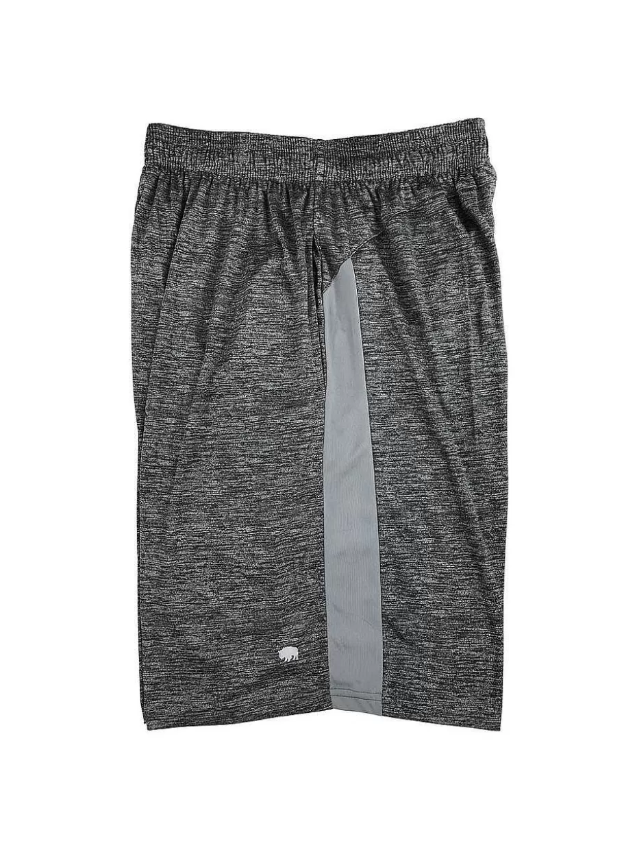 Online ® Workwear Comfort Fit Athletic Shorts-Heather Grey Men Men's Shorts