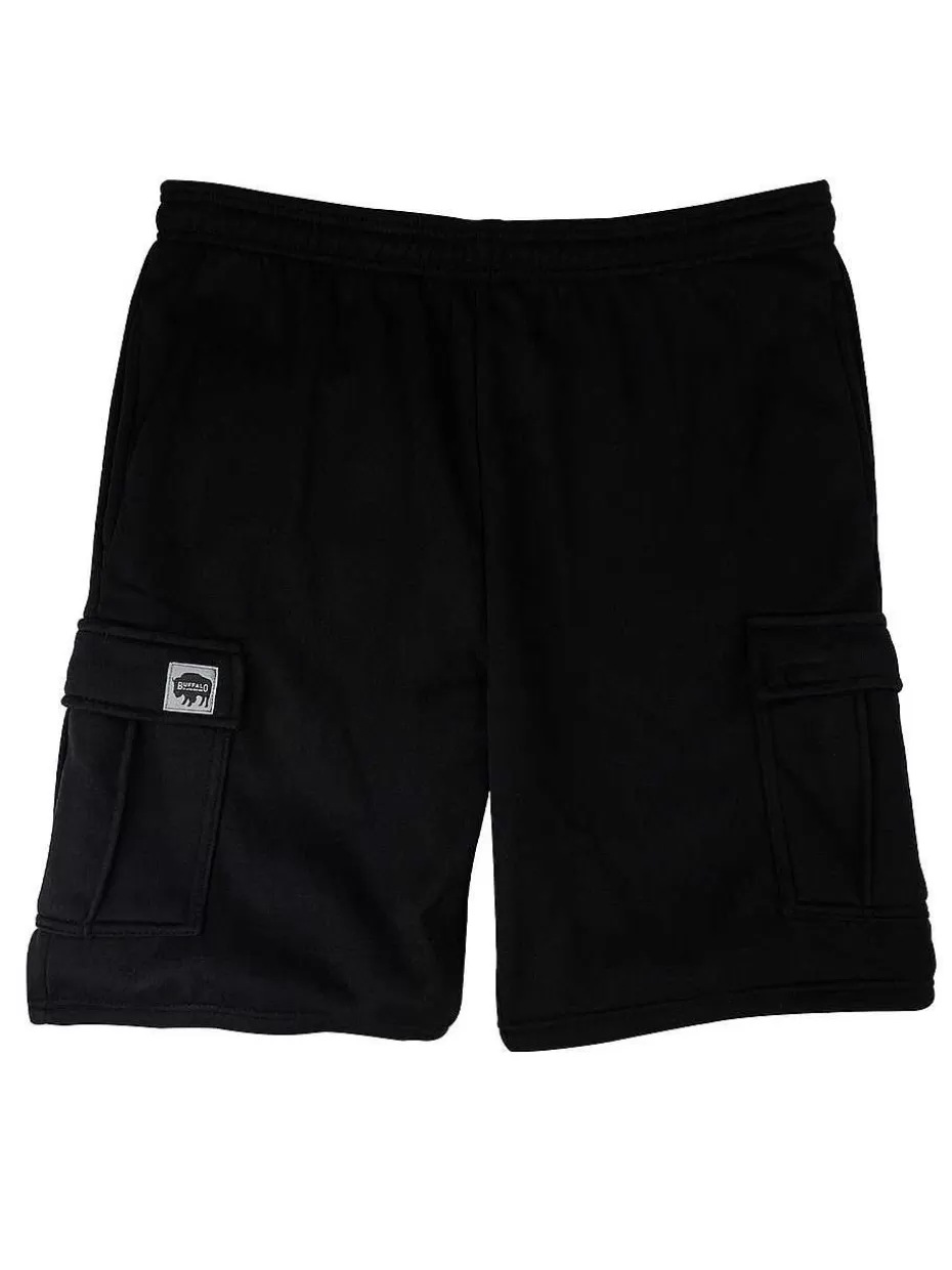 Discount ® Workwear Fleece Lined All-Season Shorts-Black Men Men's Shorts