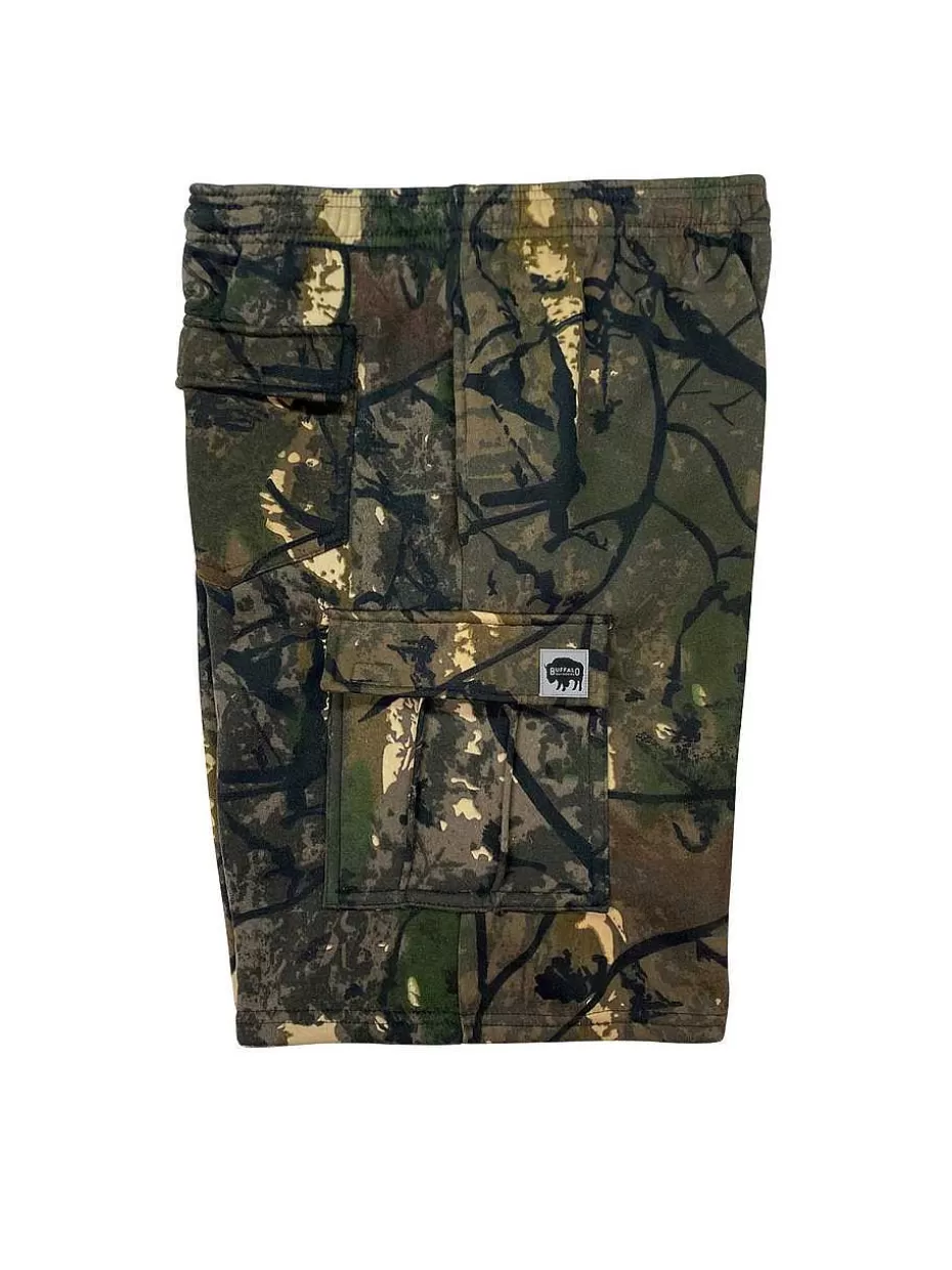 Outlet ® Workwear Fleece Lined All-Season Shorts-Camo Men Men's Shorts