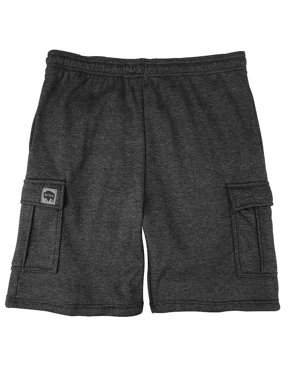 Hot ® Workwear Fleece Lined All-Season Shorts-Charcoal Men Men's Shorts