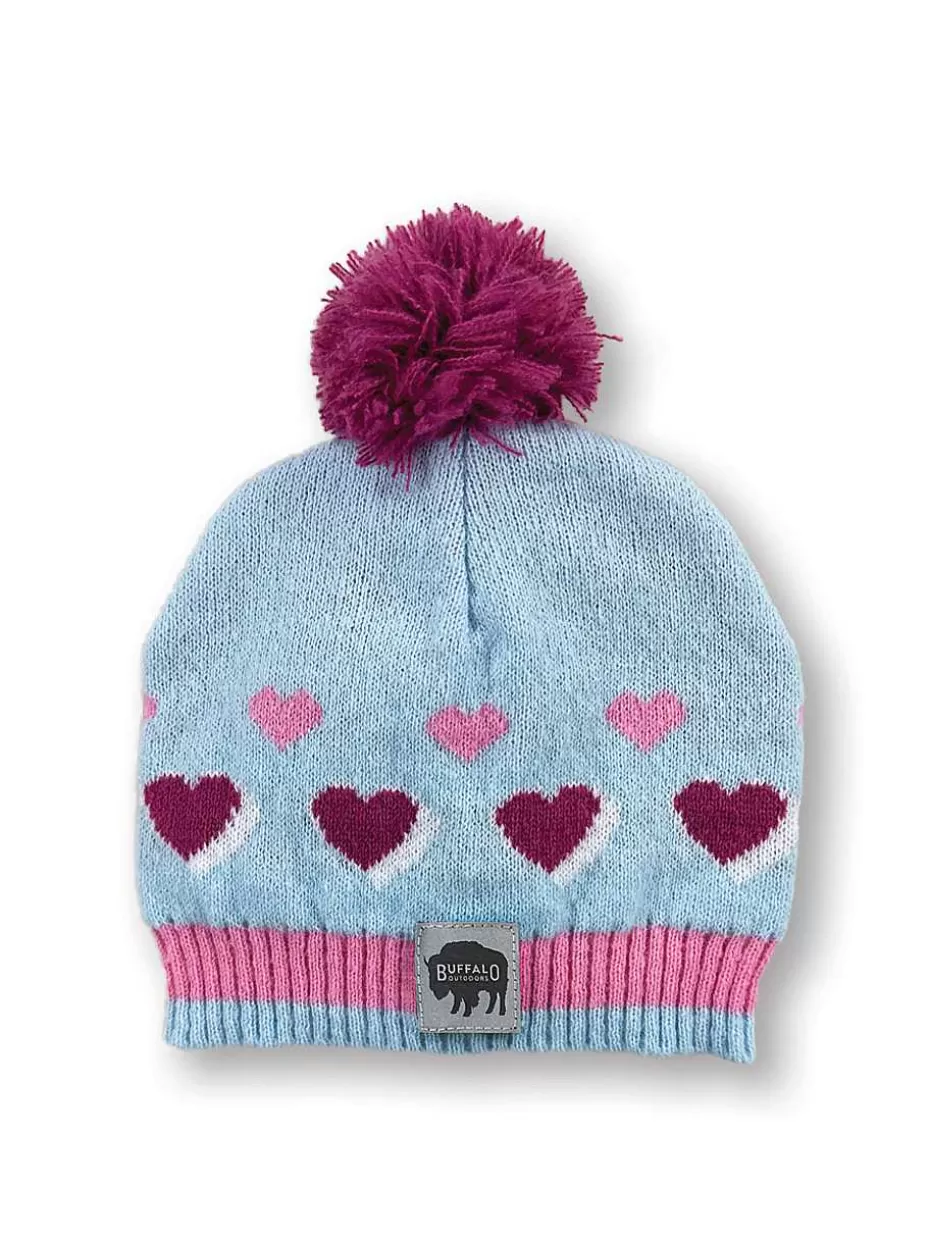 Fashion ® Workwear Girls Accessory Set-Blue/Pink Hearts Kids Accessories