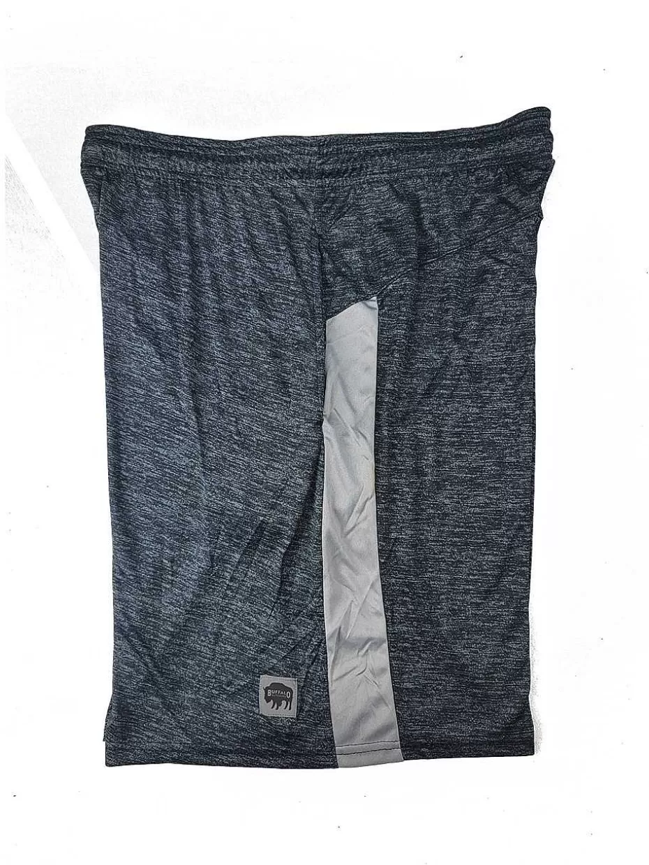 Store ® Workwear Men's Comfort Fit Athletic Short-Black Marl Men Men's Shorts