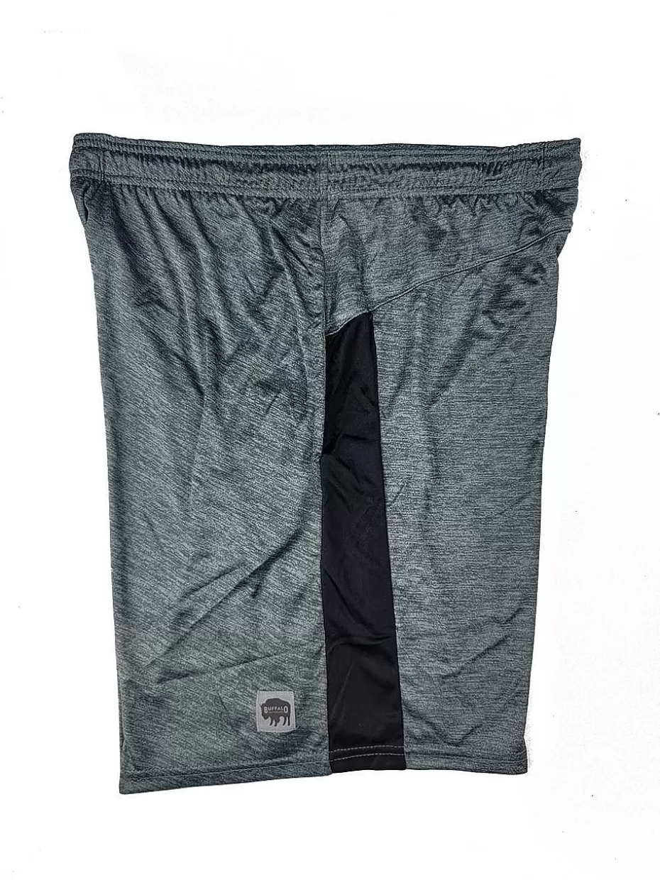 Shop ® Workwear Men's Comfort Fit Athletic Short-Charcoal Marl Men Men's Shorts