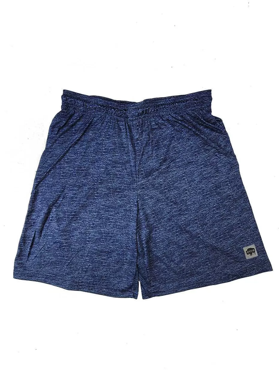 Cheap ® Workwear Men's Comfort Fit Athletic Short-Navy Marl Men Men's Shorts