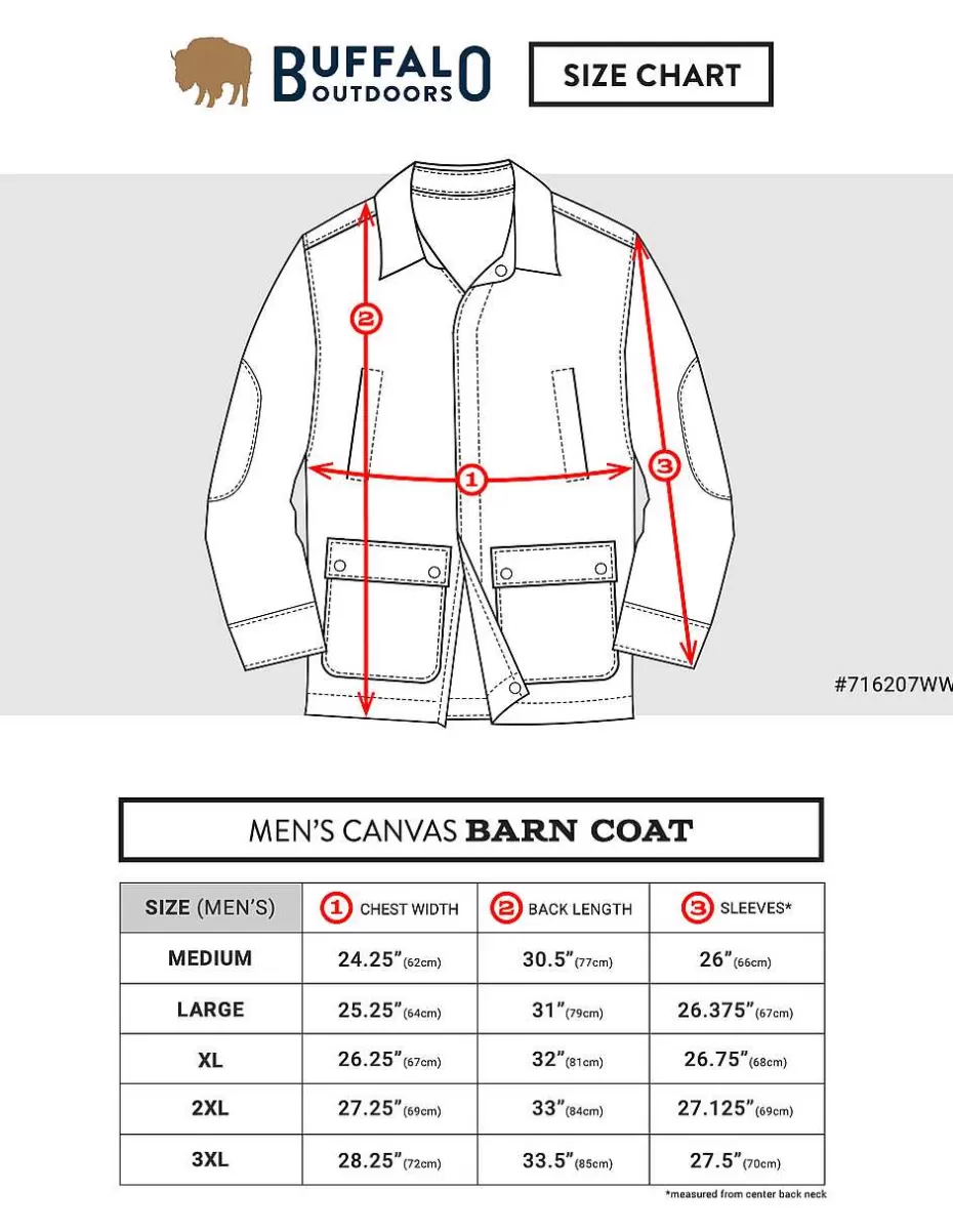 Cheap ® Workwear Men's Flannel Lined Canvas Barn Coat- Black Men Men's Jackets