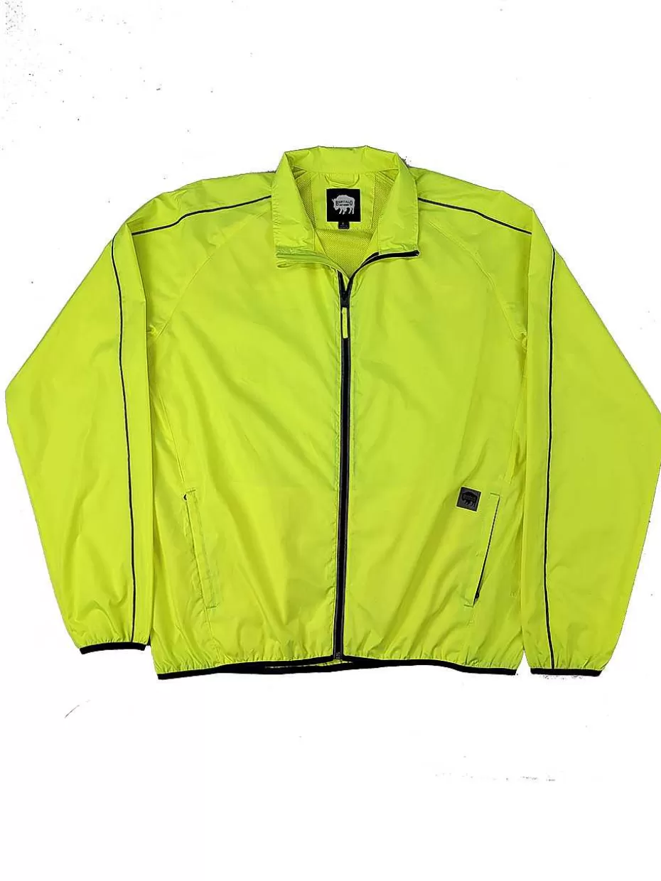 Best ® Workwear Men's Reflective Windbreaker-Hi Vis Yellow Men Men's Jackets