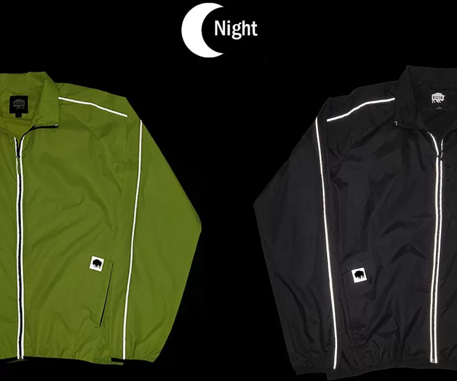 Best ® Workwear Men's Reflective Windbreaker-Hi Vis Yellow Men Men's Jackets