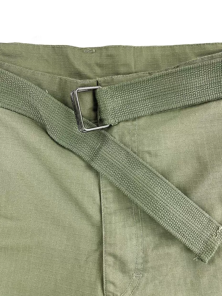 Flash Sale ® Workwear Men's Ripstop Cargo Short With Belt- Moss Green Men Men's Shorts