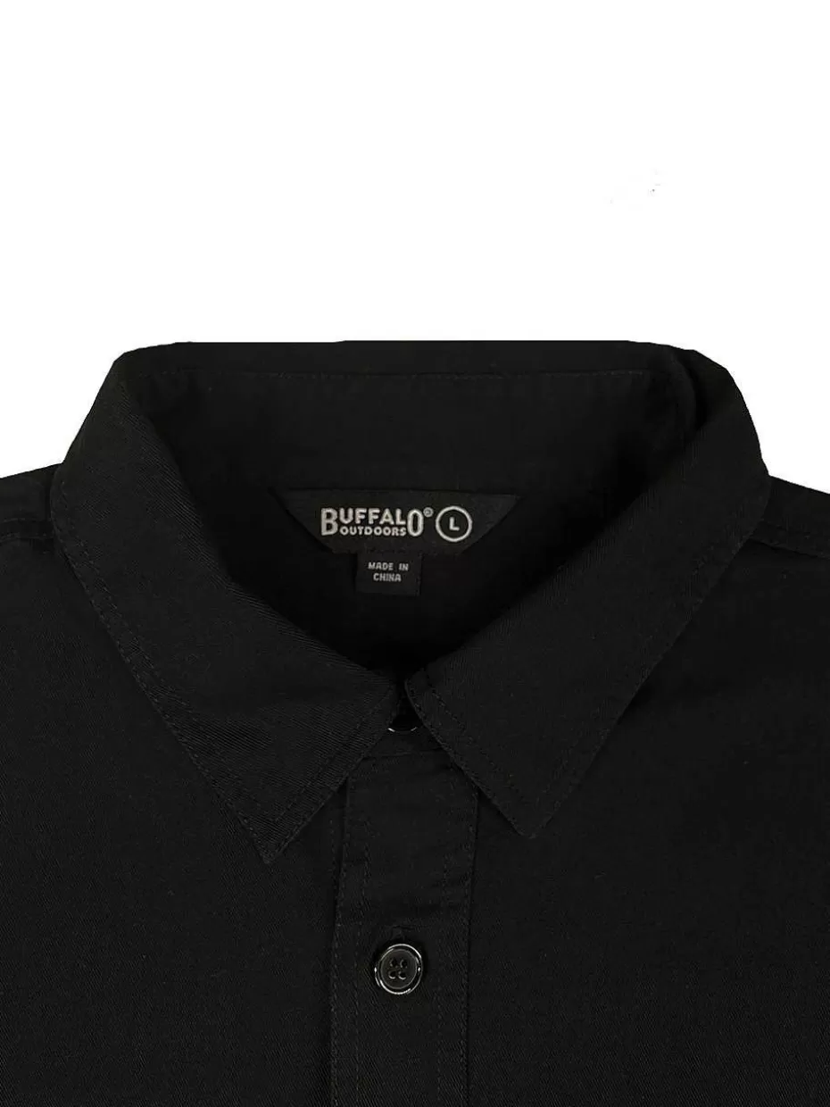 Outlet ® Workwear Men's Sleeveless Biker Shirt- Black Men Roadwear