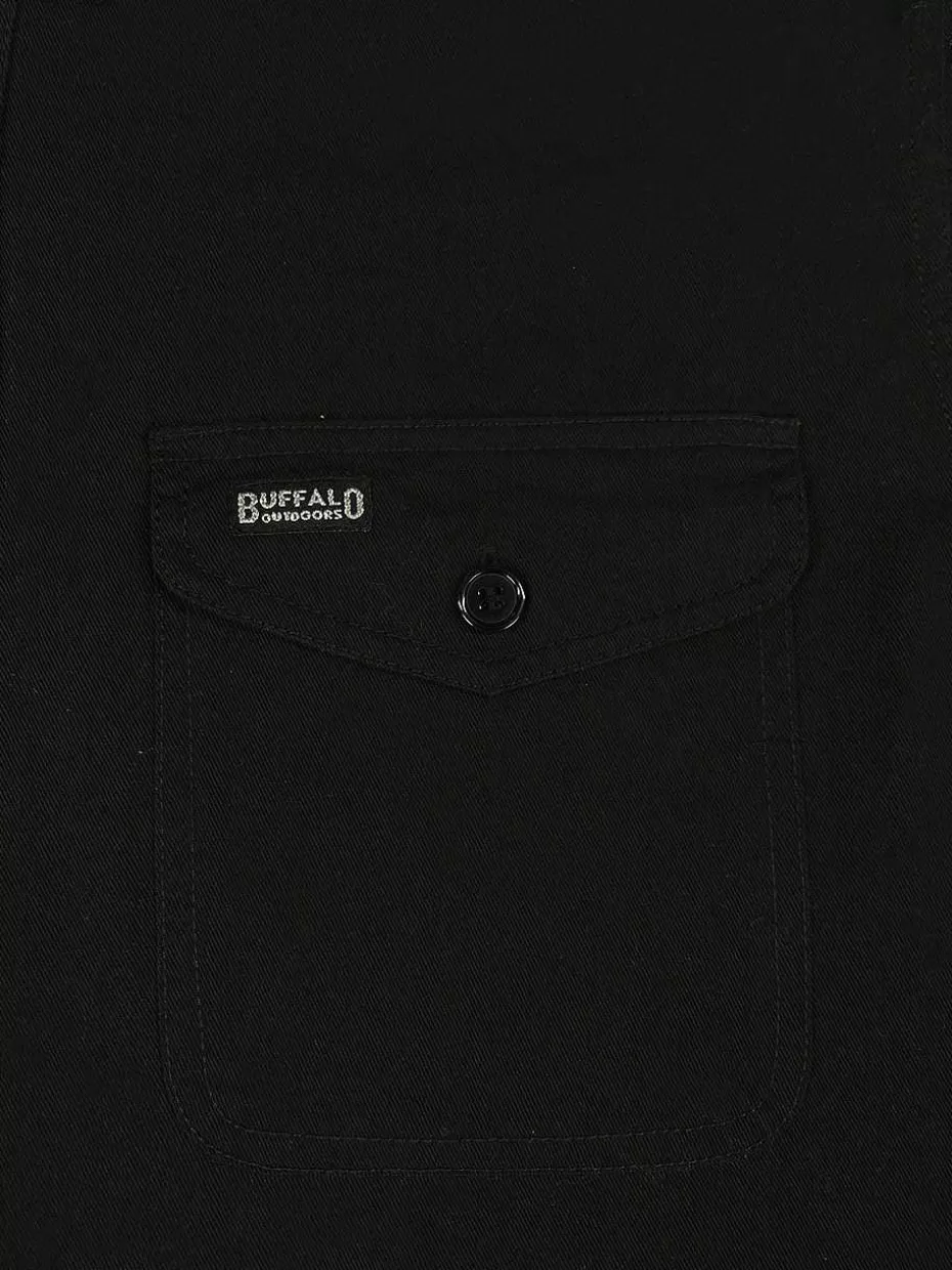 Outlet ® Workwear Men's Sleeveless Biker Shirt- Black Men Roadwear