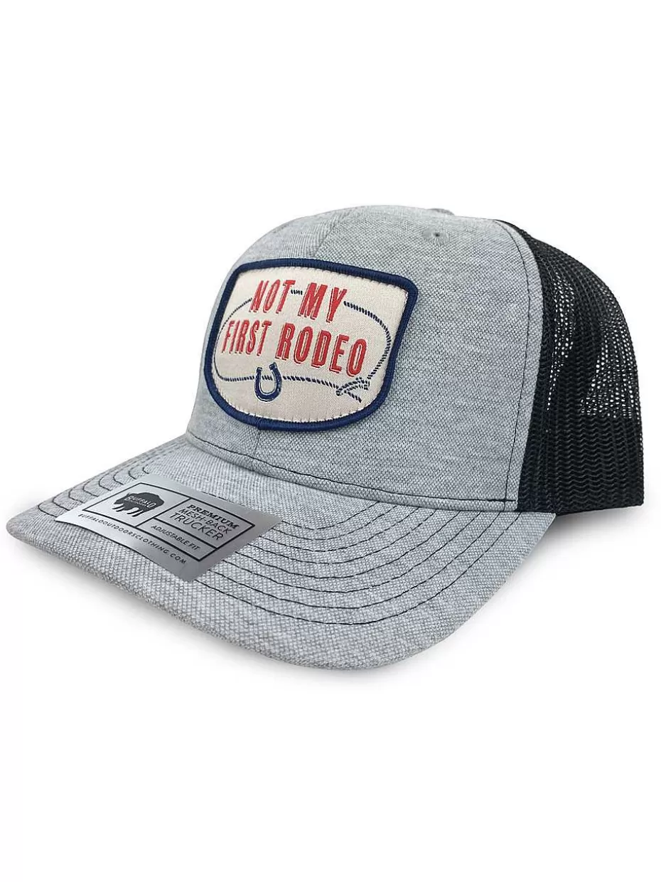 Best ® Workwear 'Not My First Rodeo' Patch Trucker Hat Accessories Trucker Hats