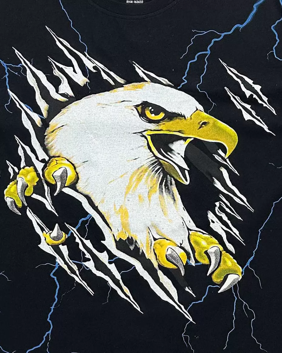 Cheap ® Workwear Roadwear Collection Men's All Over Printed T-Shirt-Eagle Storm Men Roadwear