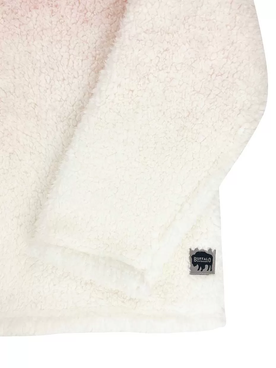 Best ® Workwear Women's 1/4 Zip Fade Sherpa-Rose Women Tops
