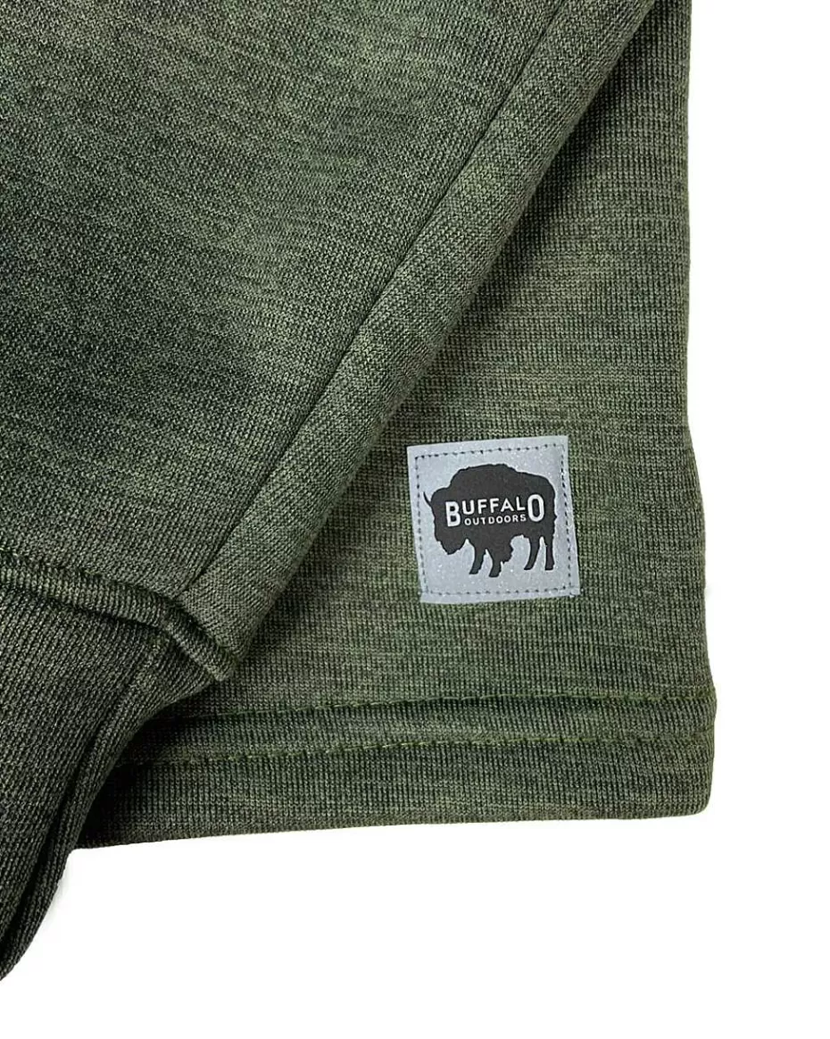 Cheap ® Workwear Women's Cropped Hoodie Sweatshirt- Olive Green Women Tops